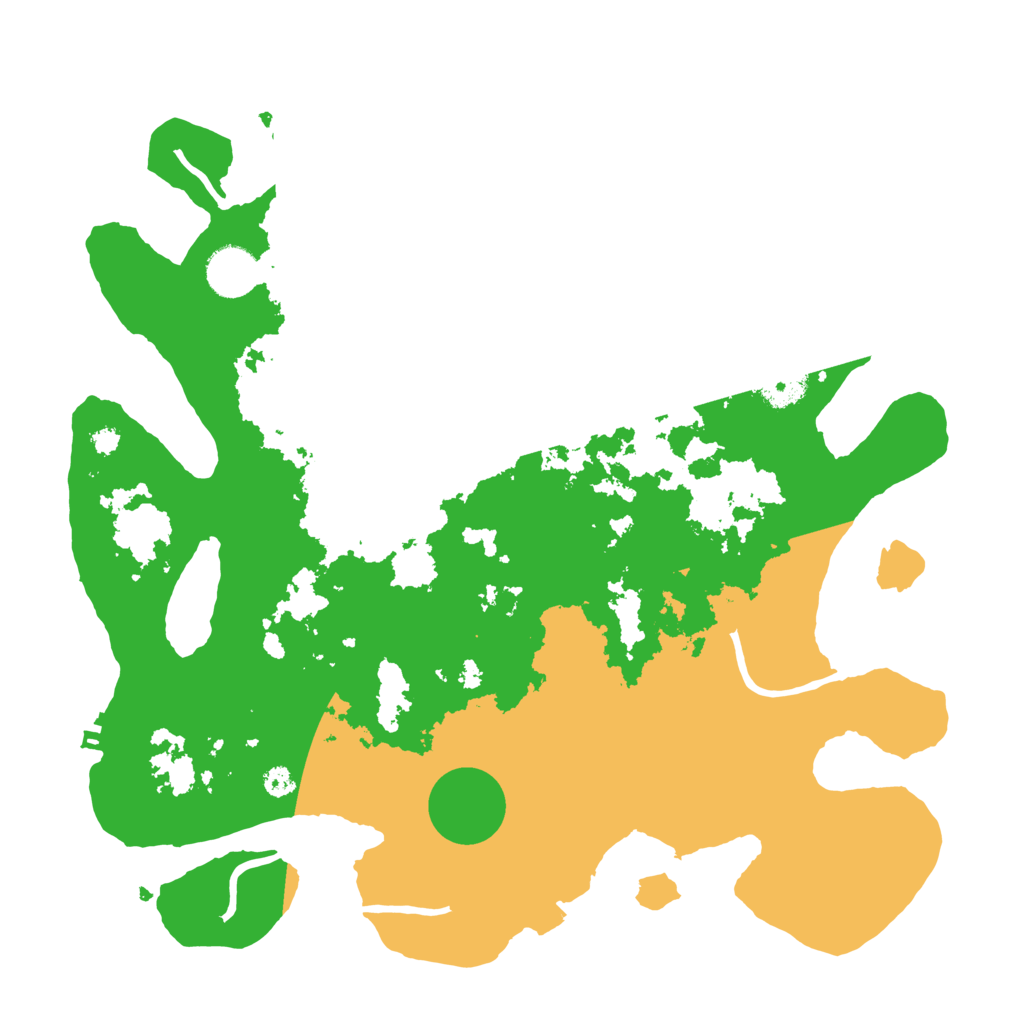 Biome Rust Map: Procedural Map, Size: 3500, Seed: 1770739451