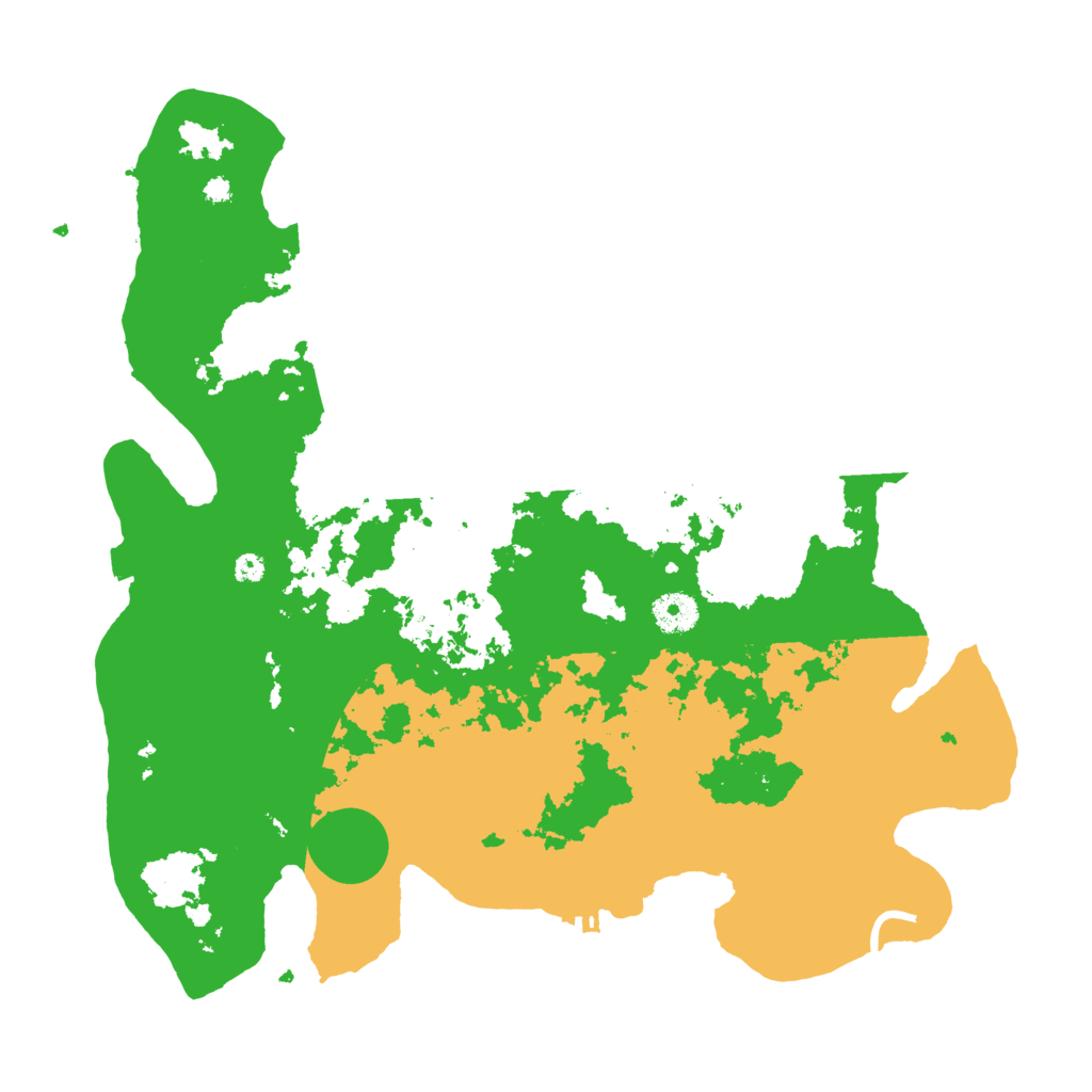 Biome Rust Map: Procedural Map, Size: 3800, Seed: 82995042