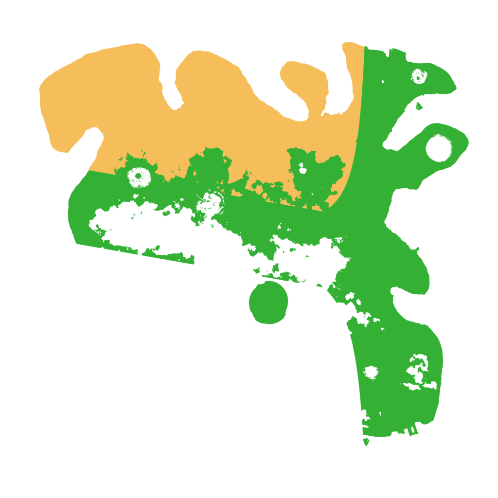 Biome Rust Map: Procedural Map, Size: 3400, Seed: 34281175