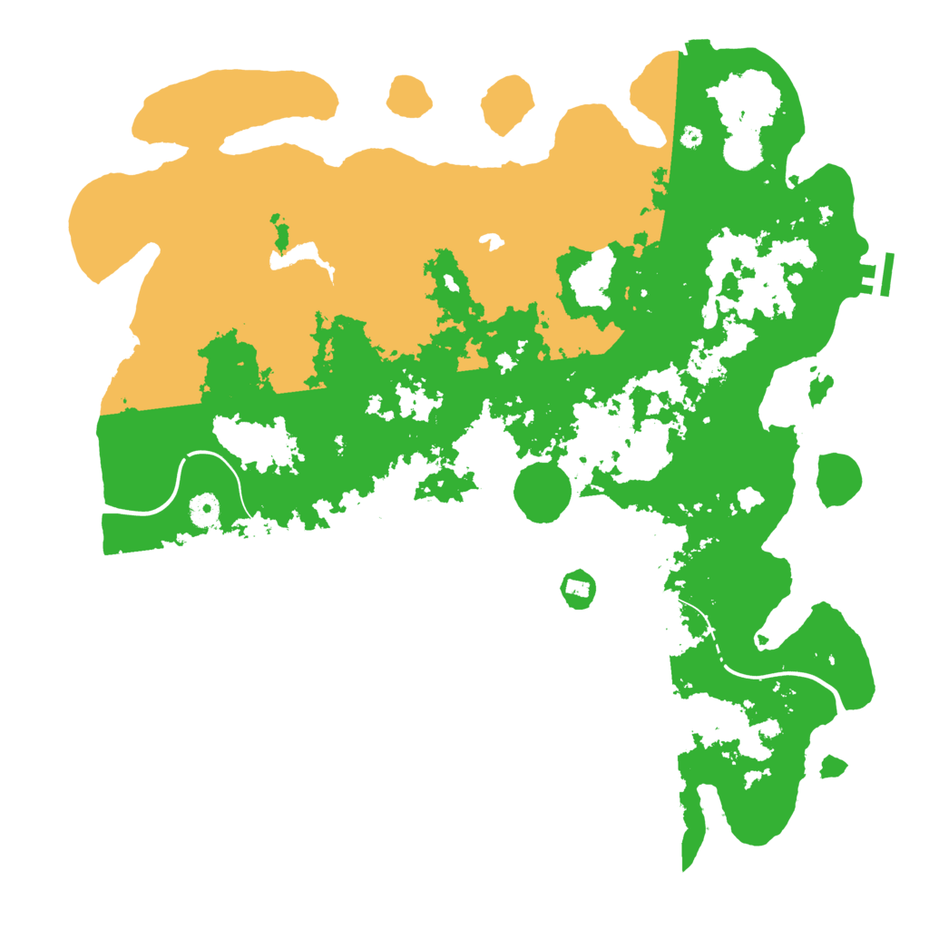 Biome Rust Map: Procedural Map, Size: 4300, Seed: 94594519