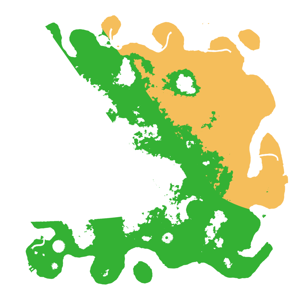 Biome Rust Map: Procedural Map, Size: 4300, Seed: 29471483