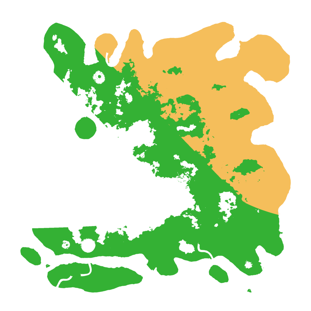 Biome Rust Map: Procedural Map, Size: 3900, Seed: 24728021