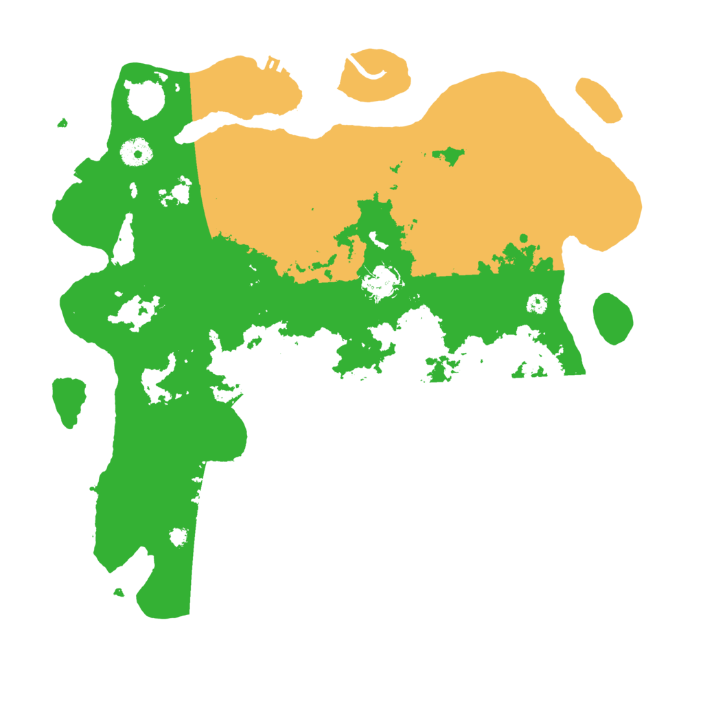 Biome Rust Map: Procedural Map, Size: 3550, Seed: 17535752