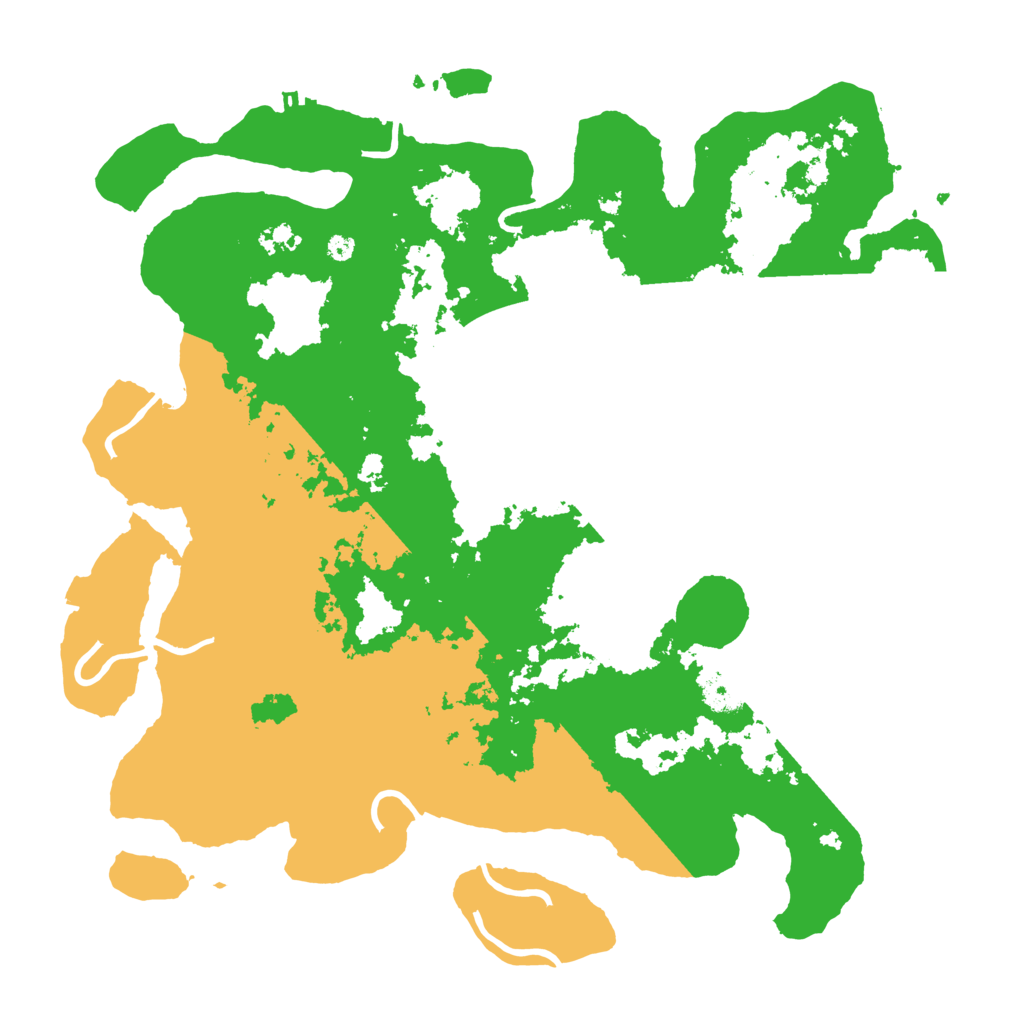 Biome Rust Map: Procedural Map, Size: 4000, Seed: 40810223