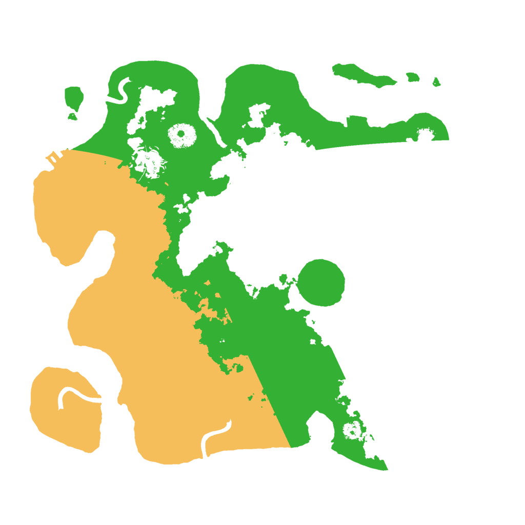 Biome Rust Map: Procedural Map, Size: 3000, Seed: 2096269270