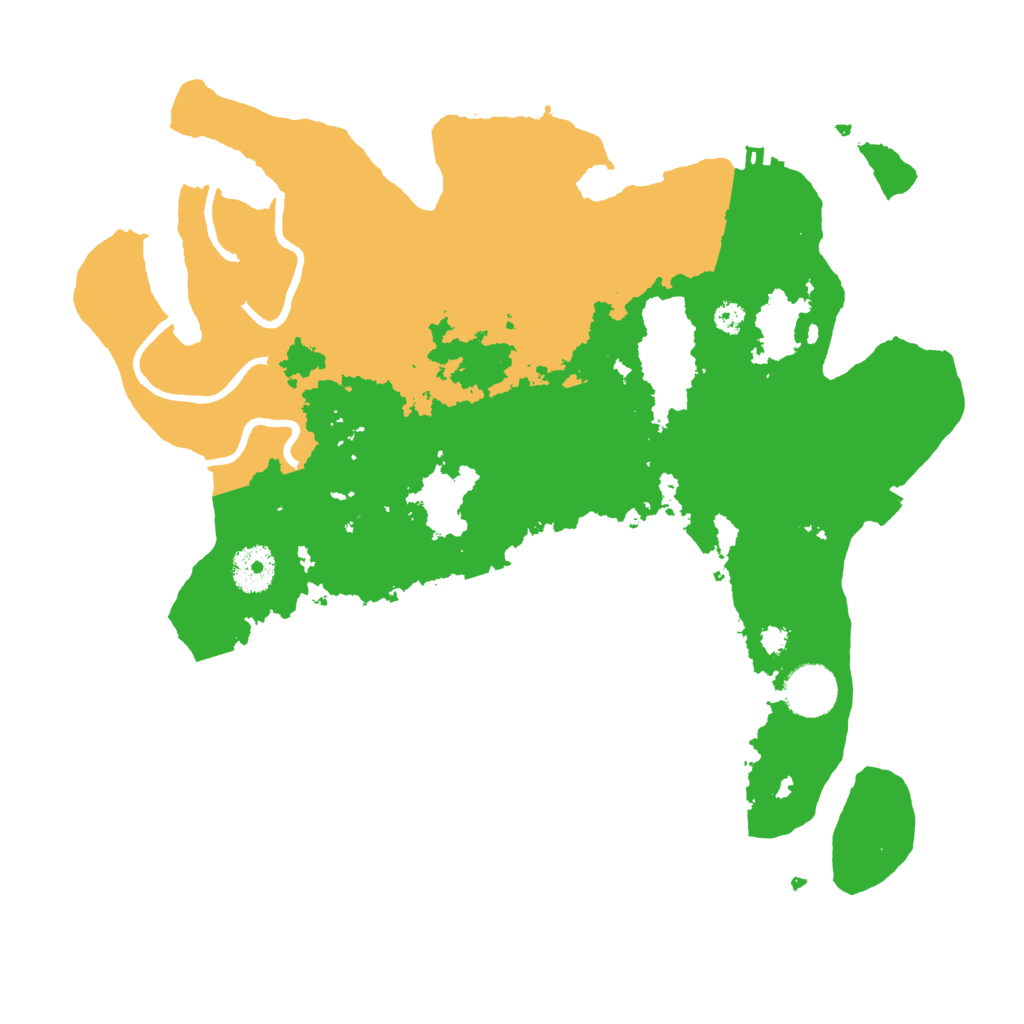 Biome Rust Map: Procedural Map, Size: 3400, Seed: 97734978
