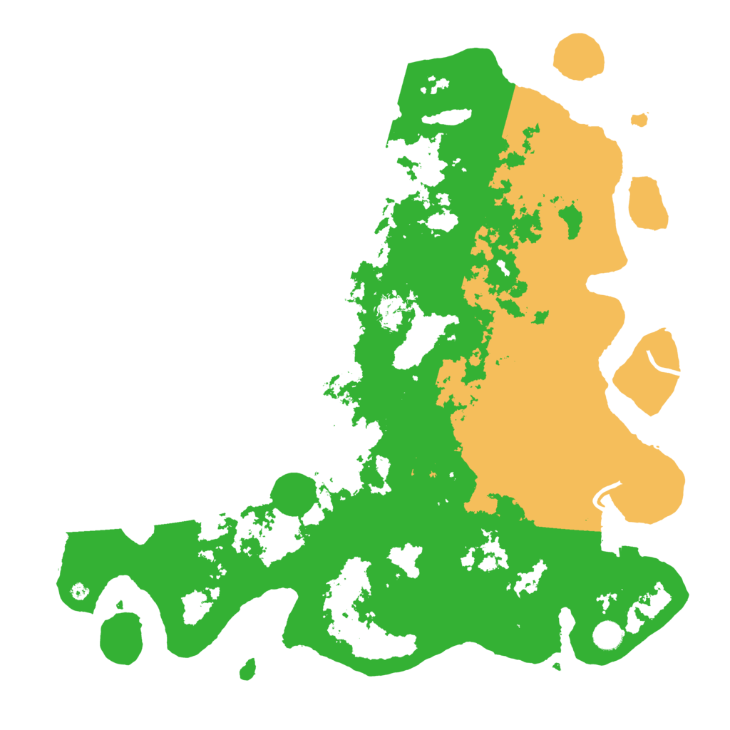 Biome Rust Map: Procedural Map, Size: 4400, Seed: 35000707