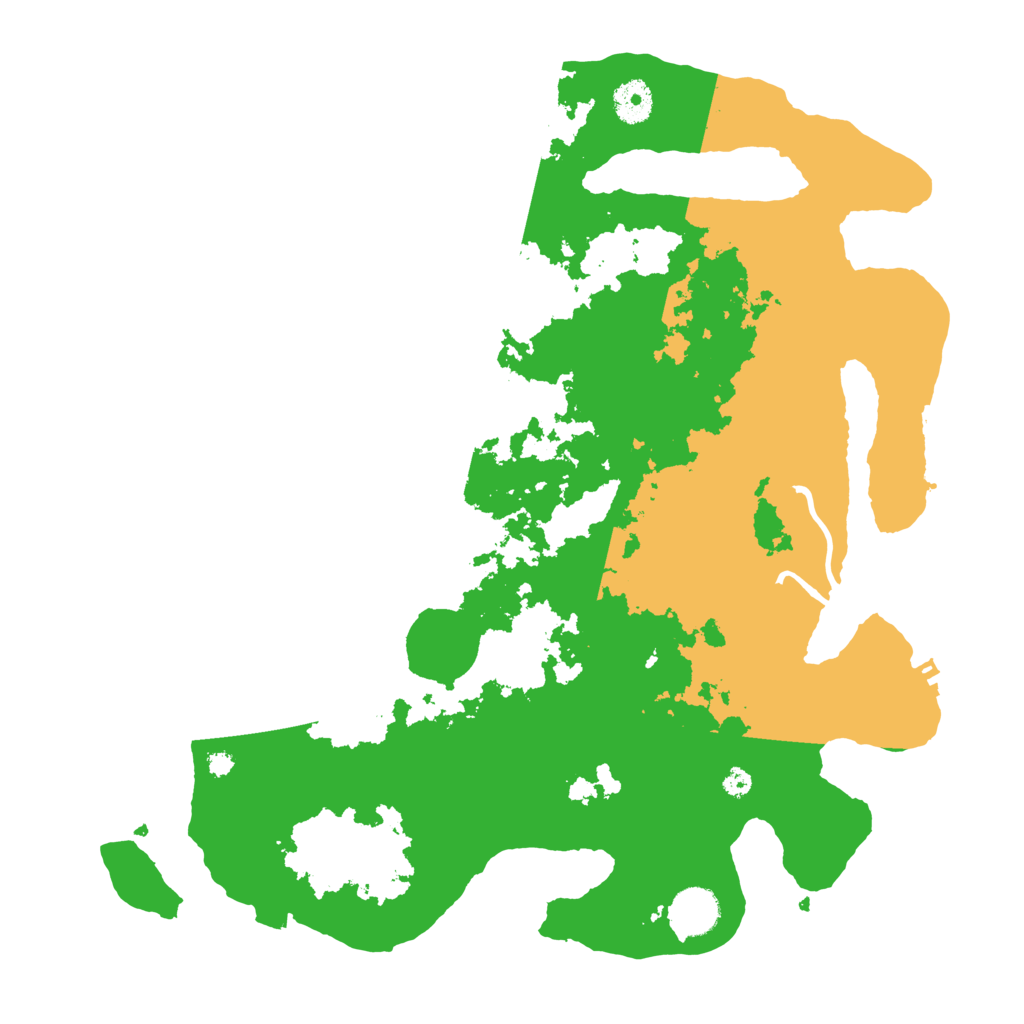 Biome Rust Map: Procedural Map, Size: 3750, Seed: 539737718