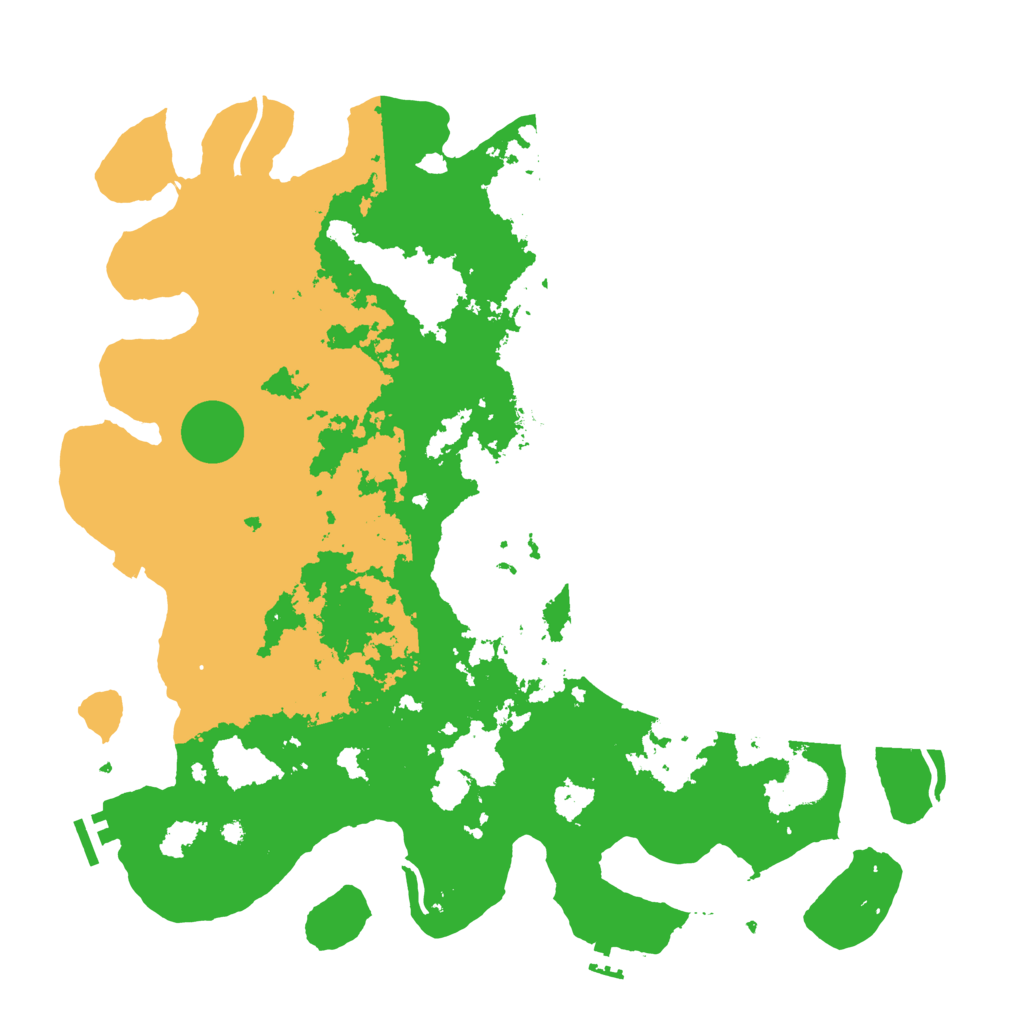Biome Rust Map: Procedural Map, Size: 4300, Seed: 1840821
