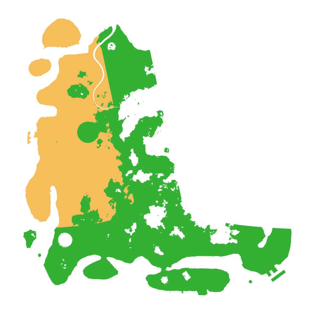 Biome Rust Map: Procedural Map, Size: 3900, Seed: 47006423