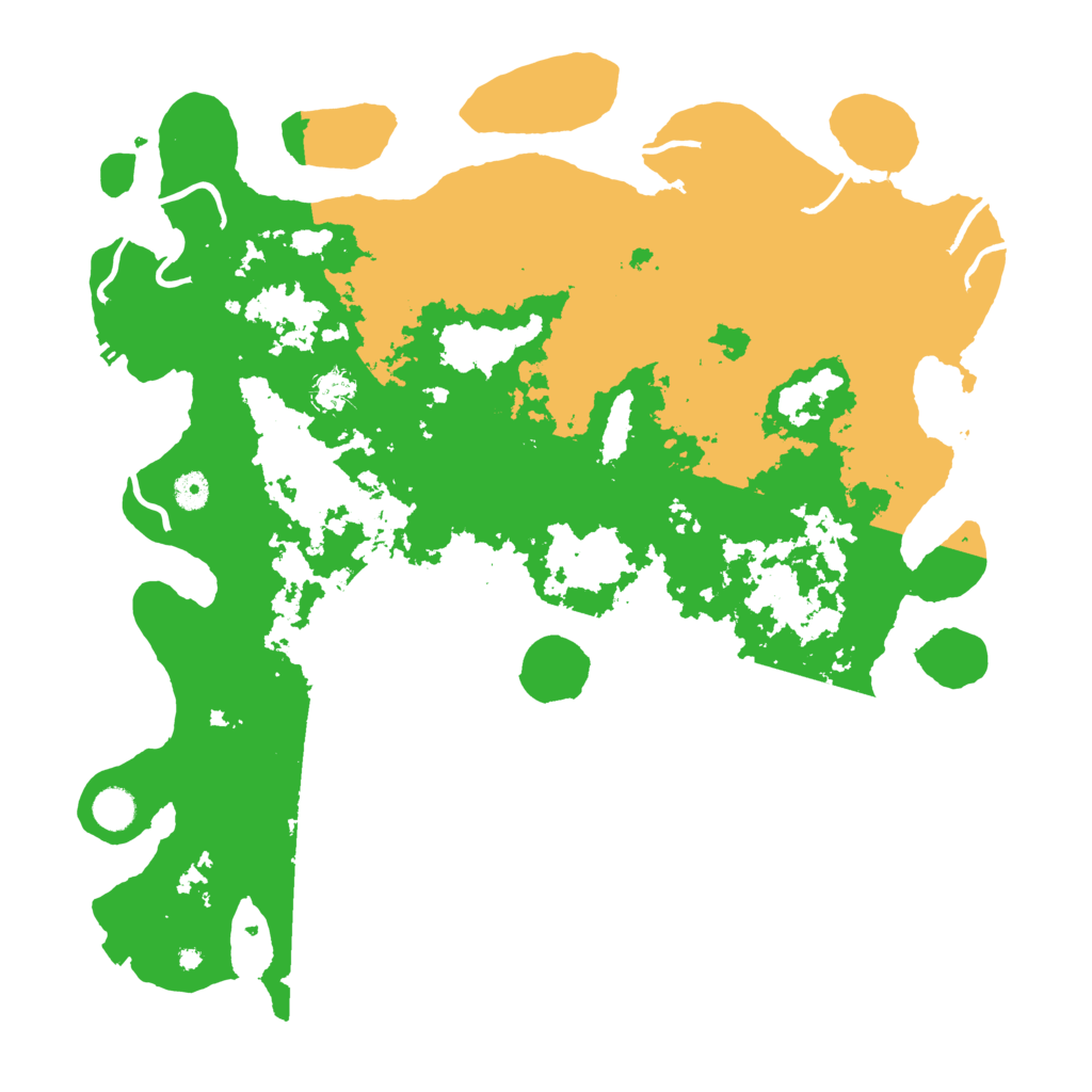 Biome Rust Map: Procedural Map, Size: 4500, Seed: 587725