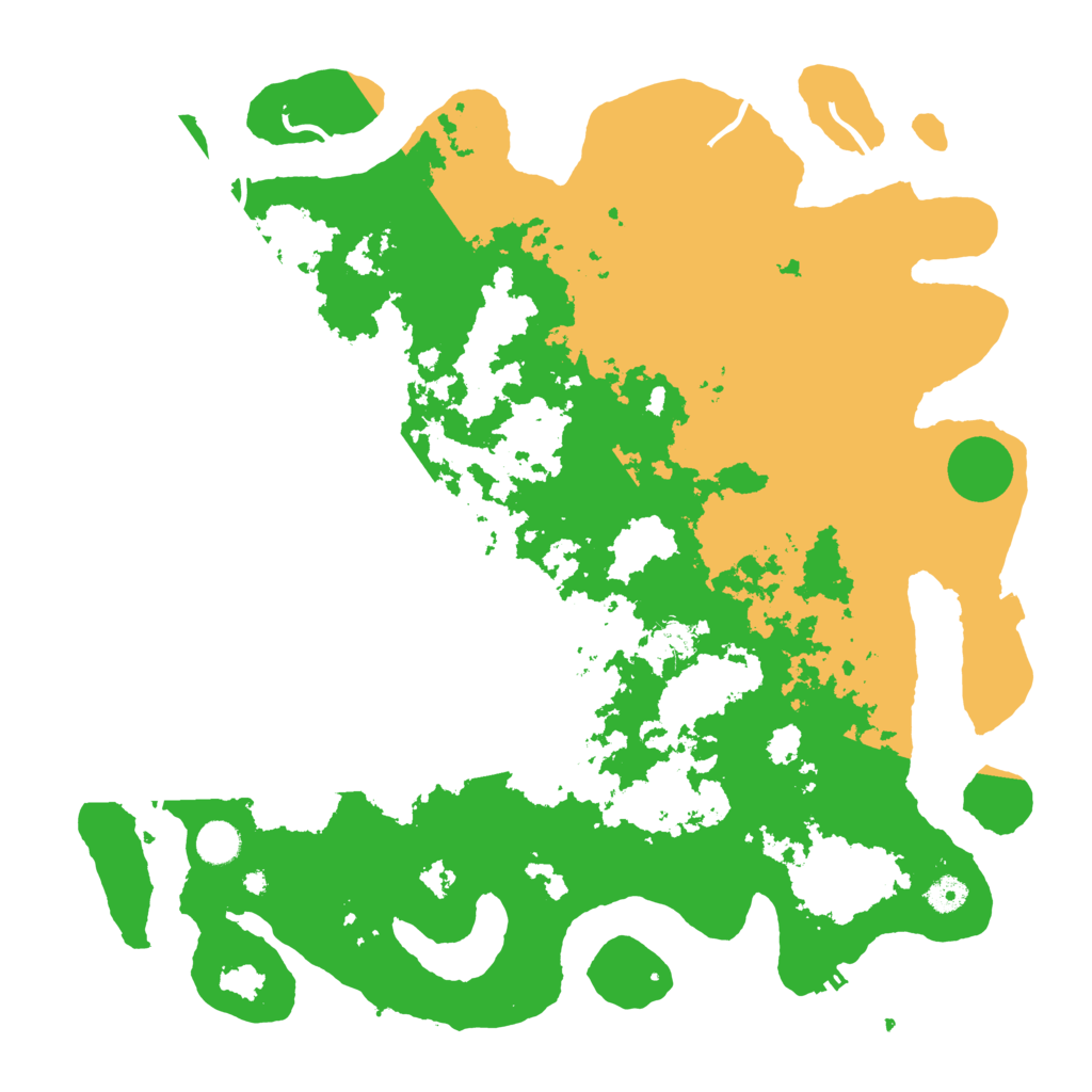 Biome Rust Map: Procedural Map, Size: 4400, Seed: 15068059