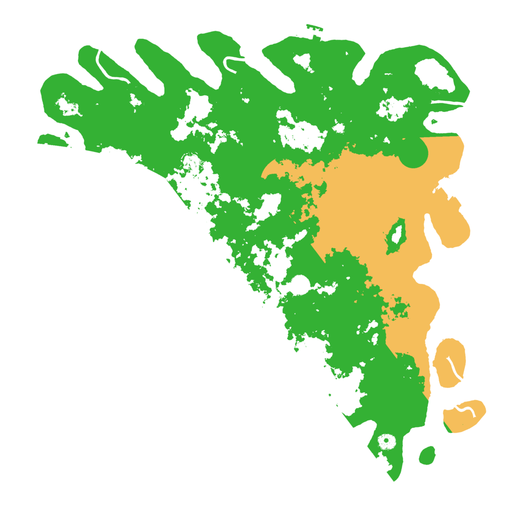 Biome Rust Map: Procedural Map, Size: 4500, Seed: 10630