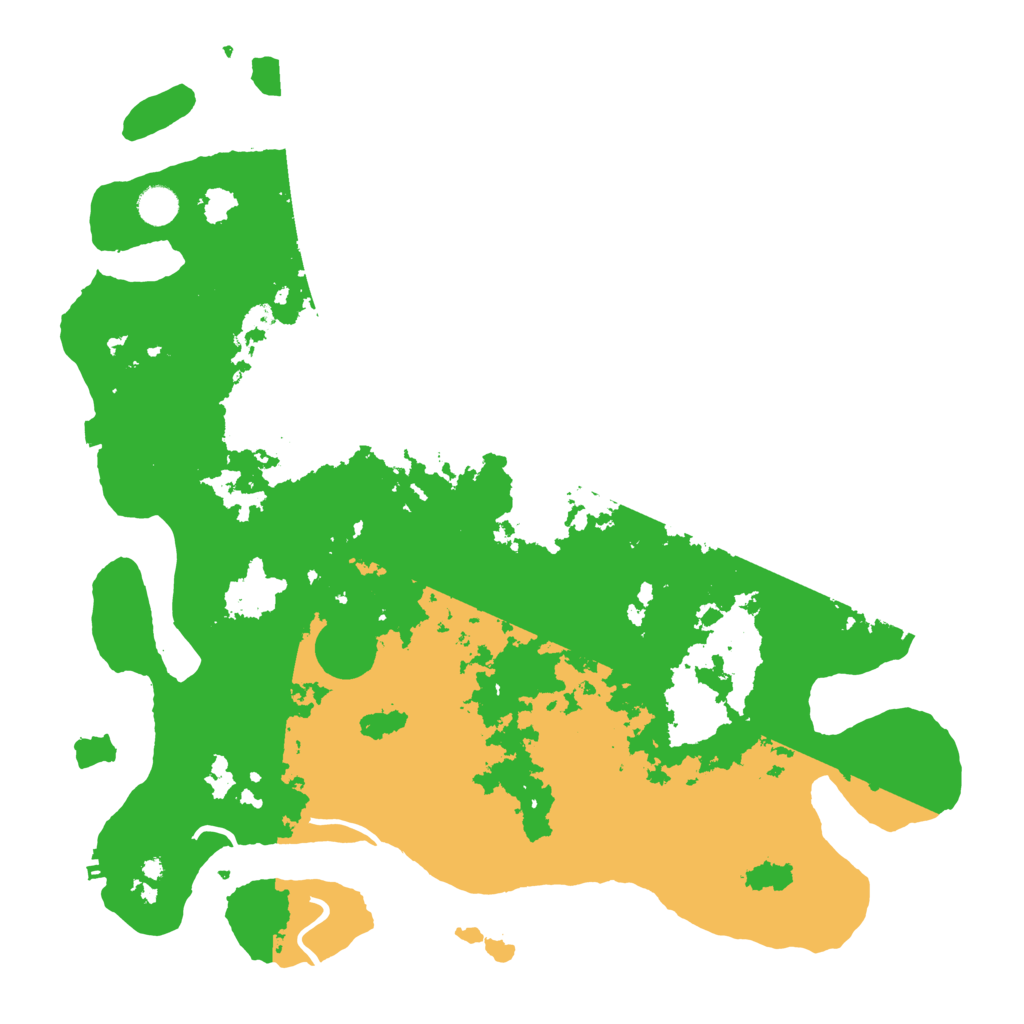 Biome Rust Map: Procedural Map, Size: 4500, Seed: 908682904