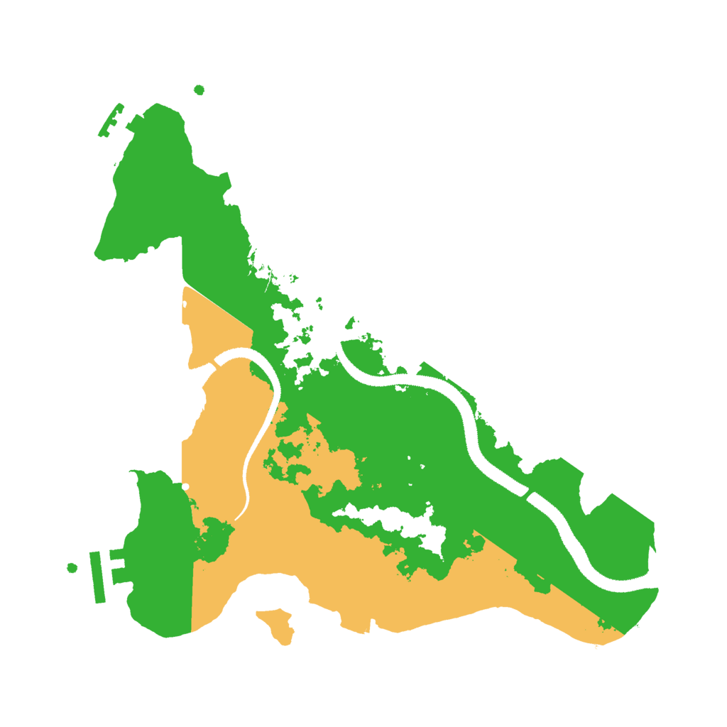 Biome Rust Map: Procedural Map, Size: 2850, Seed: 12147397