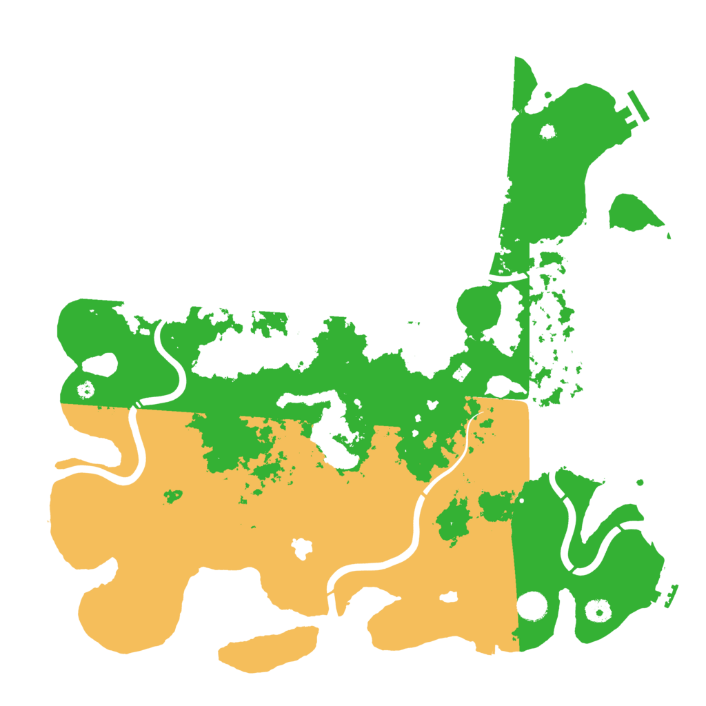 Biome Rust Map: Procedural Map, Size: 4250, Seed: 832806961