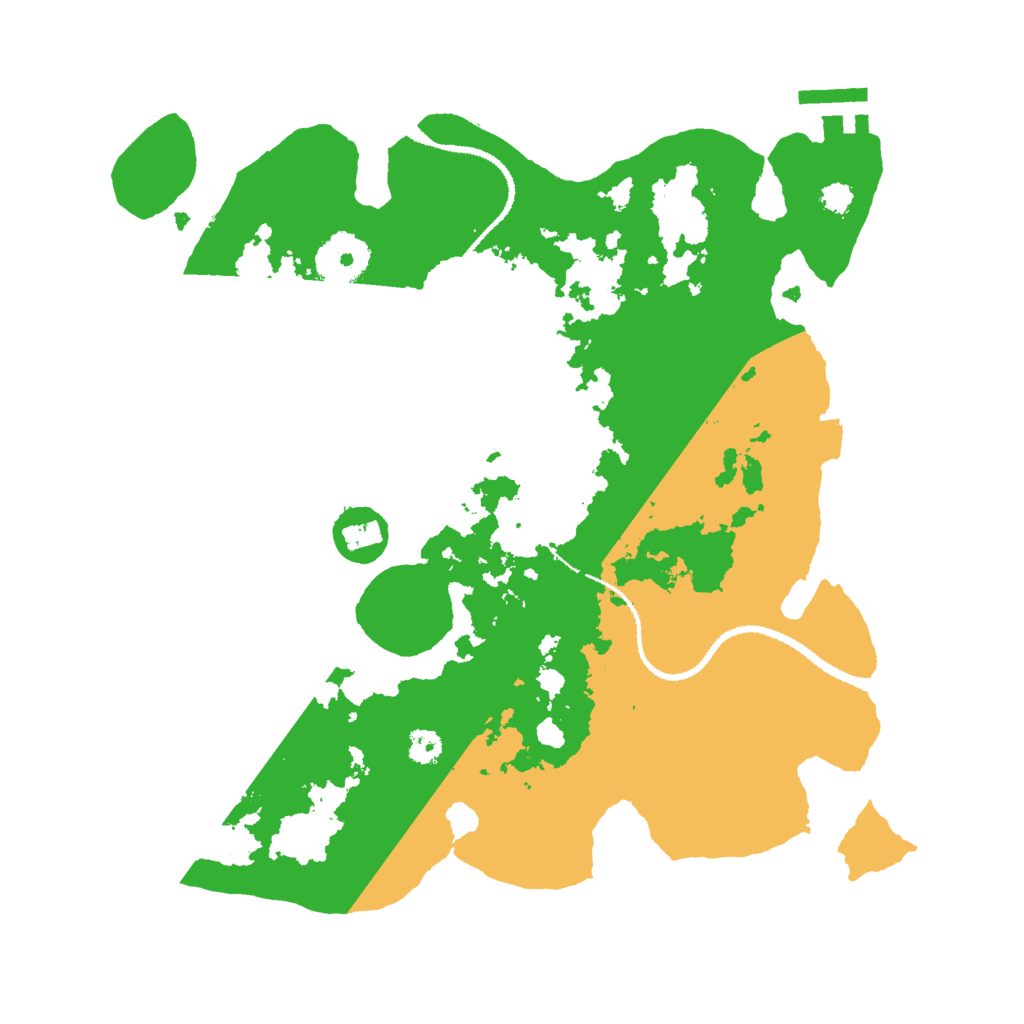 Biome Rust Map: Procedural Map, Size: 3000, Seed: 2144533647