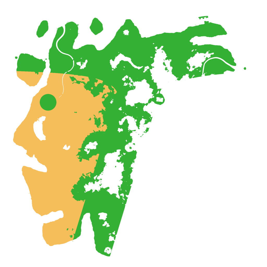 Biome Rust Map: Procedural Map, Size: 4250, Seed: 1119921201