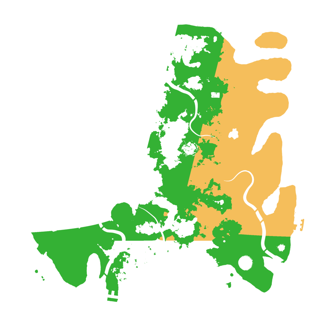 Biome Rust Map: Procedural Map, Size: 4000, Seed: 481755824