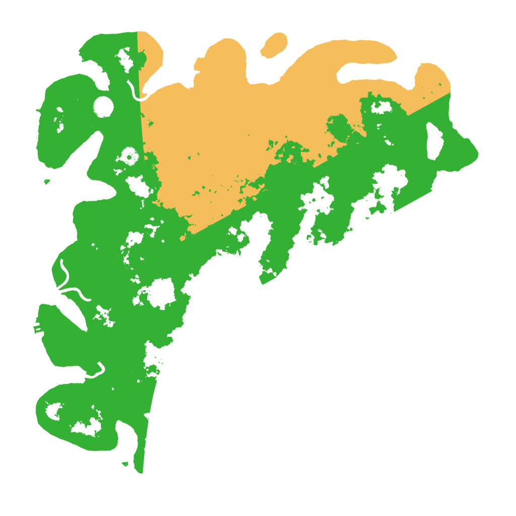 Biome Rust Map: Procedural Map, Size: 4500, Seed: 574863940