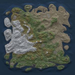 Thumbnail Rust Map: Procedural Map, Size: 4800, Seed: 817017650, 18 Monuments