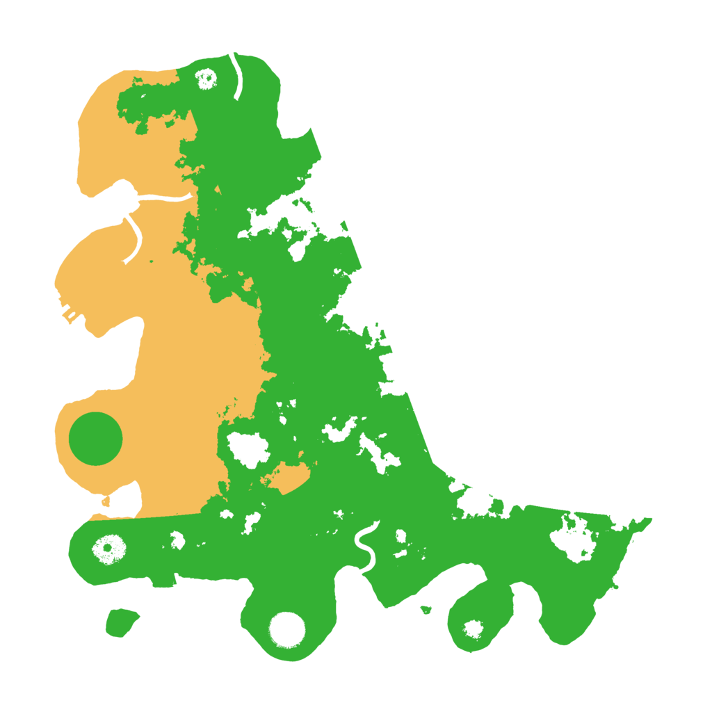 Biome Rust Map: Procedural Map, Size: 3500, Seed: 1508772239