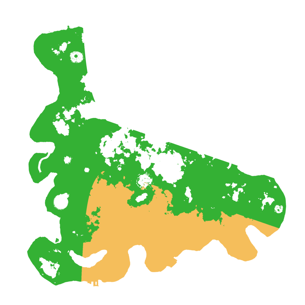 Biome Rust Map: Procedural Map, Size: 3700, Seed: 17392946