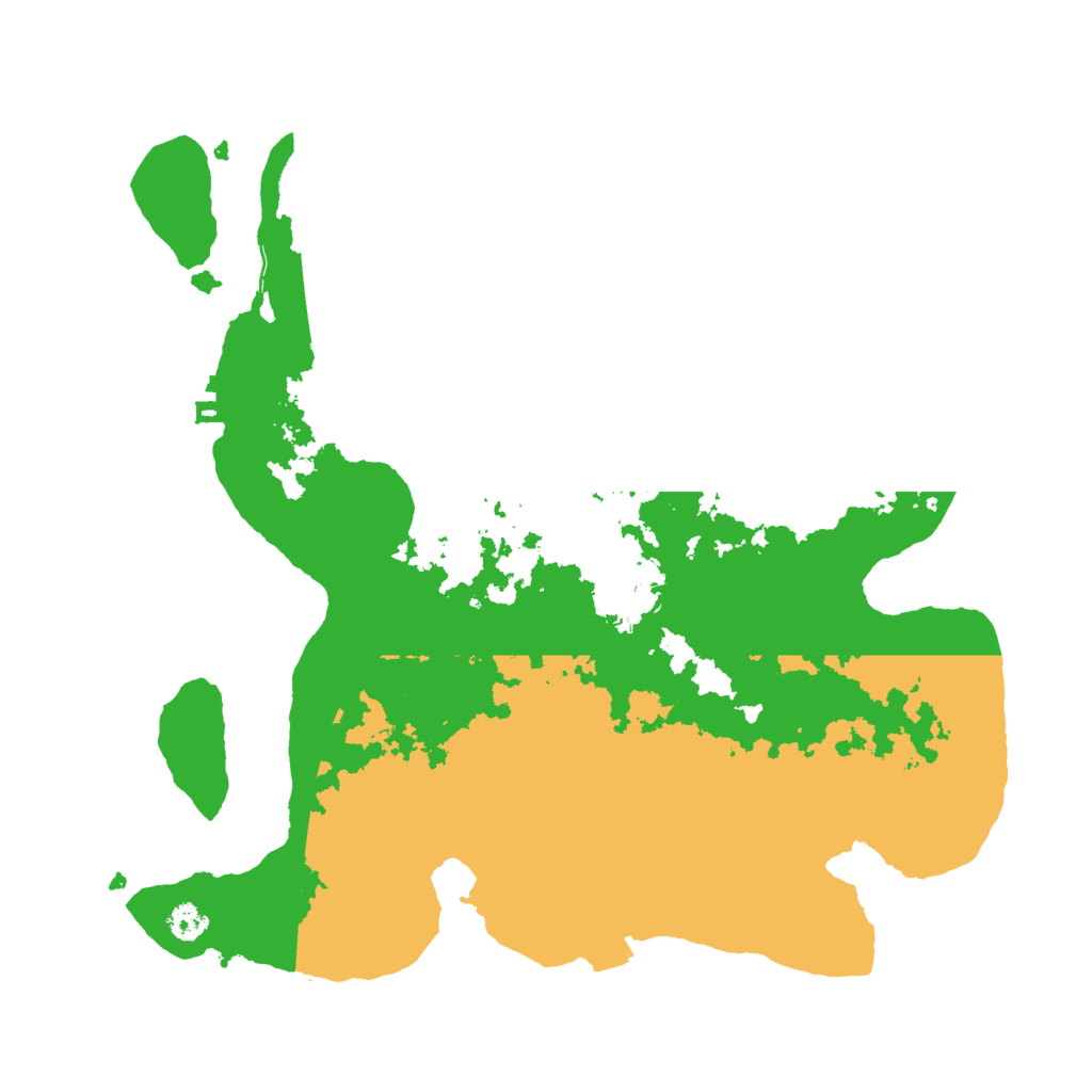 Biome Rust Map: Procedural Map, Size: 3000, Seed: 31678