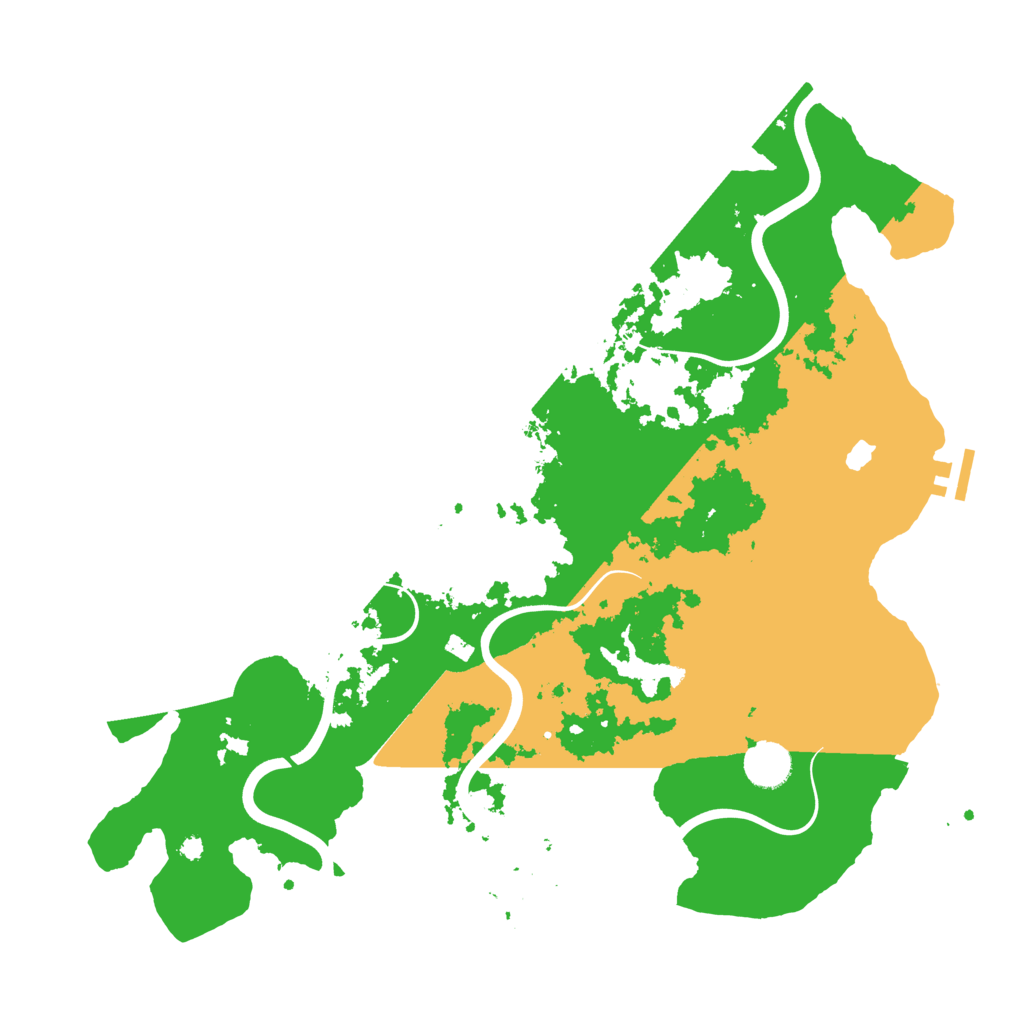 Biome Rust Map: Procedural Map, Size: 4000, Seed: 41006272