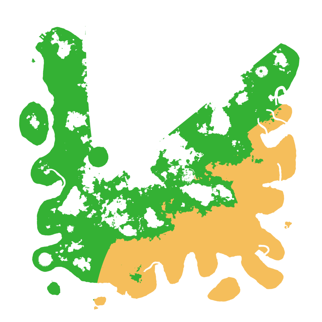 Biome Rust Map: Procedural Map, Size: 4250, Seed: 96451846