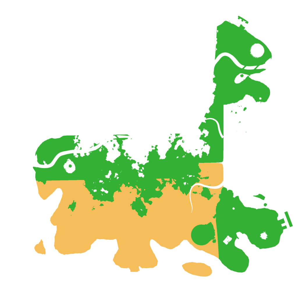 Biome Rust Map: Procedural Map, Size: 3800, Seed: 22572175