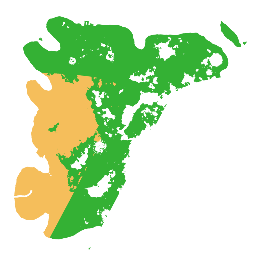 Biome Rust Map: Procedural Map, Size: 3850, Seed: 50634026