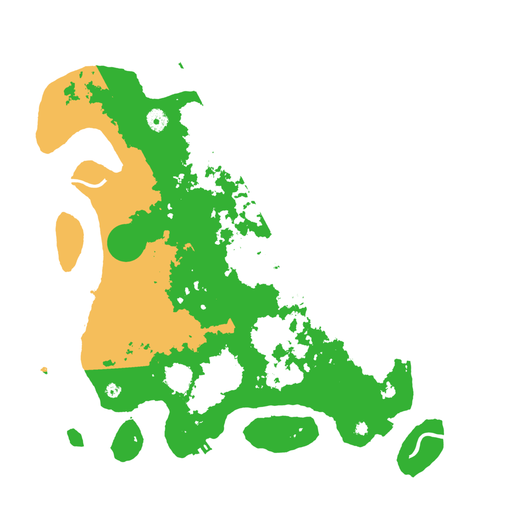 Biome Rust Map: Procedural Map, Size: 3550, Seed: 383007