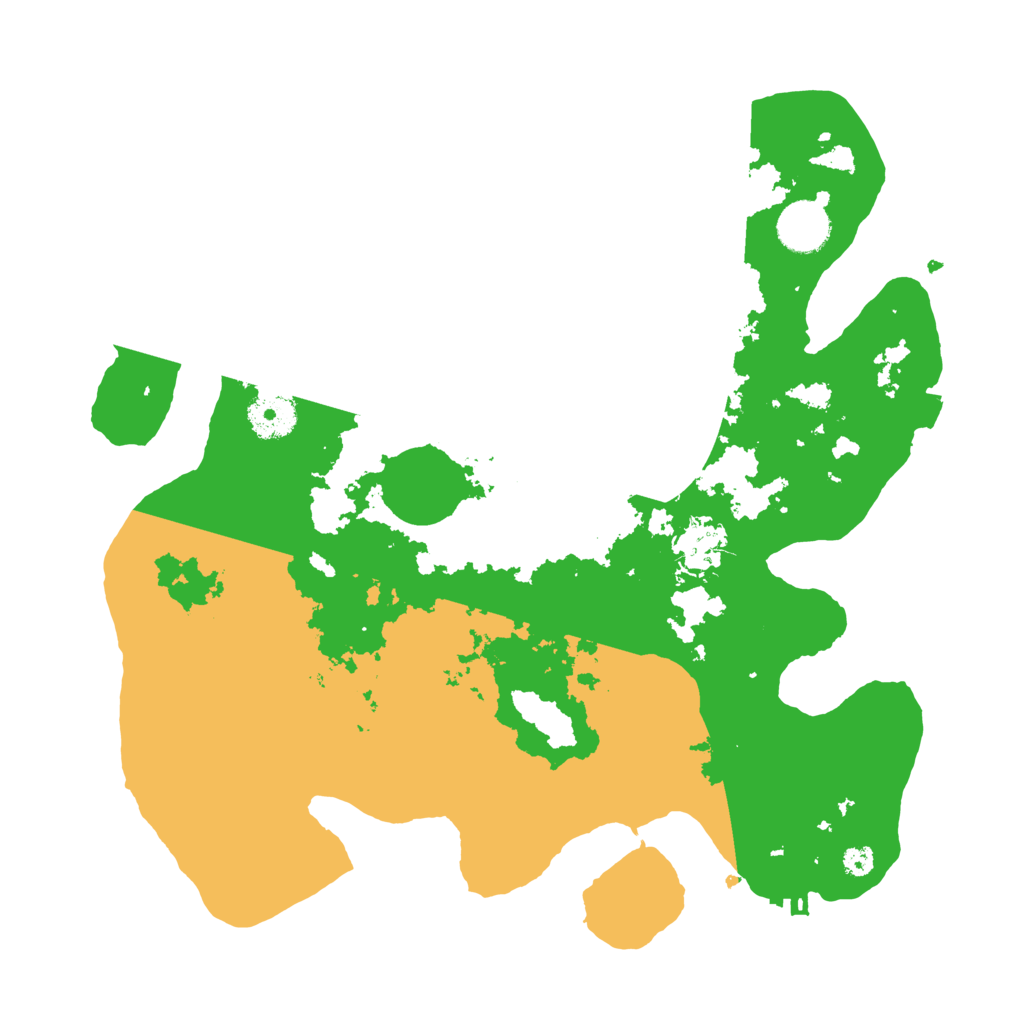 Biome Rust Map: Procedural Map, Size: 3450, Seed: 24093038