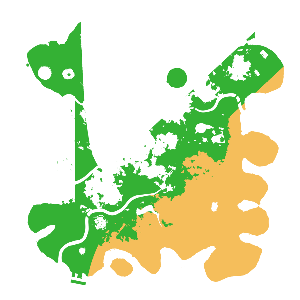 Biome Rust Map: Procedural Map, Size: 4000, Seed: 28470847
