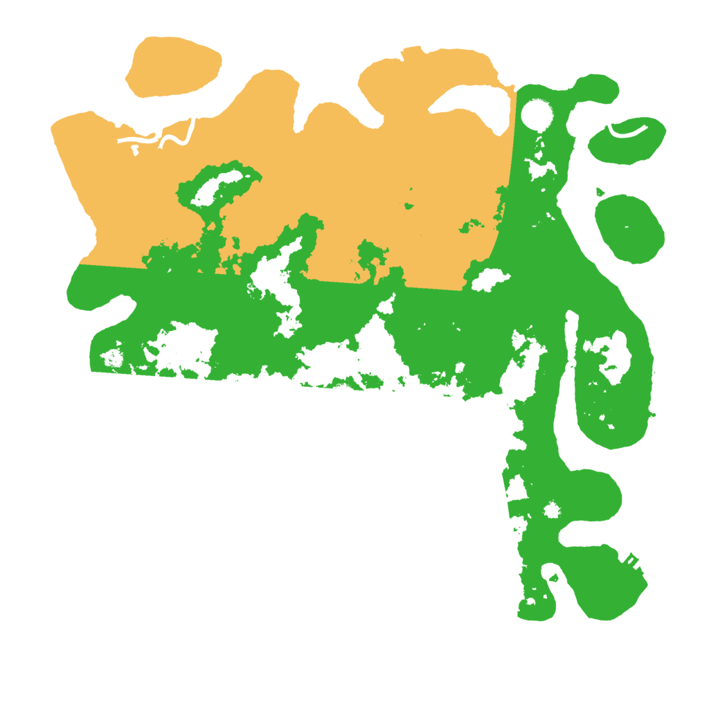 Biome Rust Map: Procedural Map, Size: 4000, Seed: 53755333