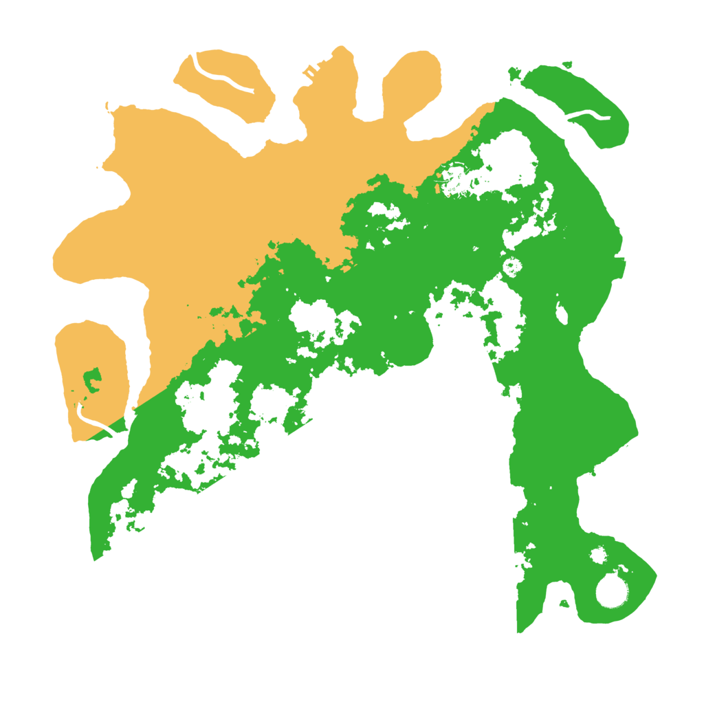 Biome Rust Map: Procedural Map, Size: 3850, Seed: 55606448