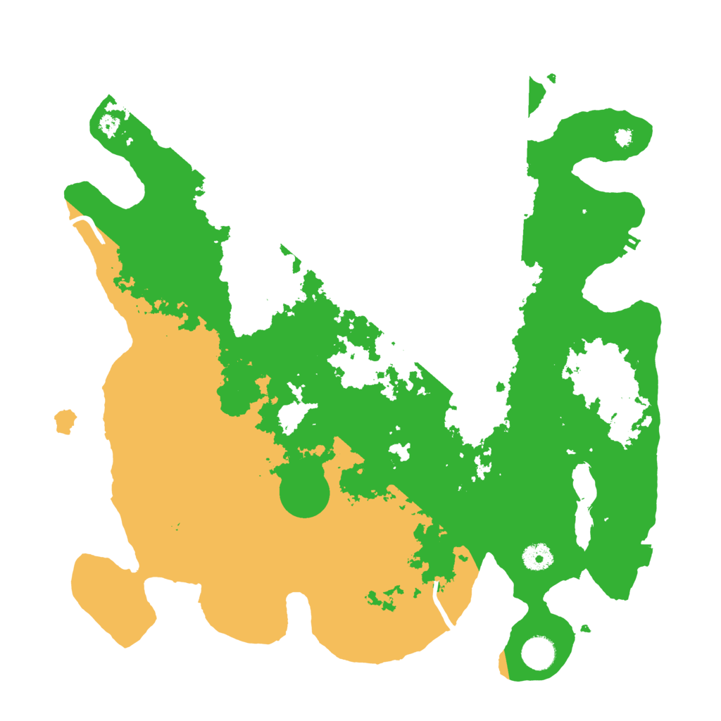 Biome Rust Map: Procedural Map, Size: 3800, Seed: 58696230