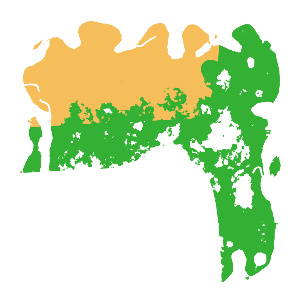 Biome Rust Map: Procedural Map, Size: 4250, Seed: 2026354487