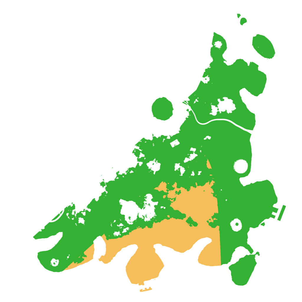 Biome Rust Map: Procedural Map, Size: 3800, Seed: 1588