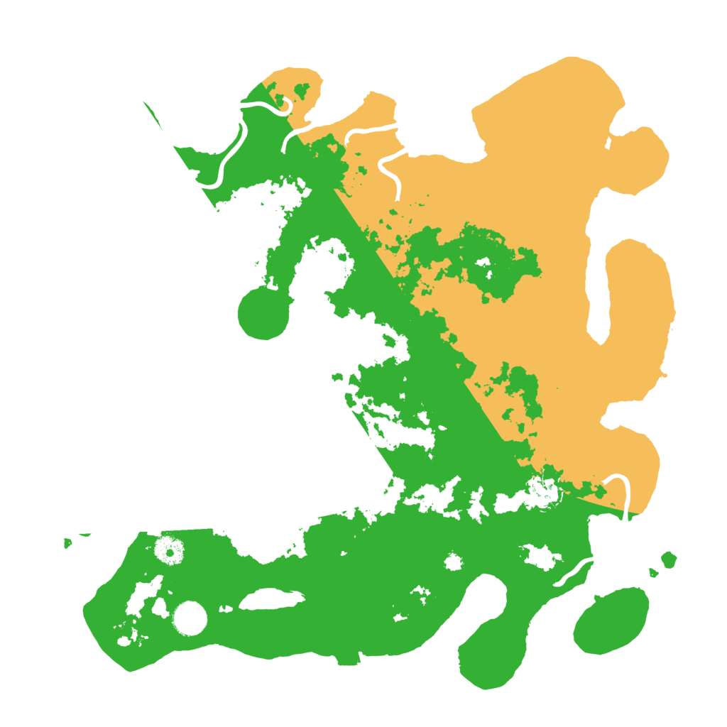 Biome Rust Map: Procedural Map, Size: 3750, Seed: 13997651
