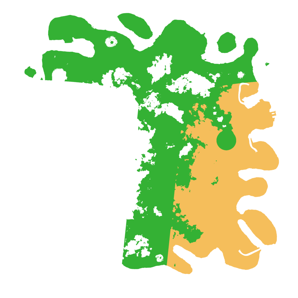 Biome Rust Map: Procedural Map, Size: 4000, Seed: 39494