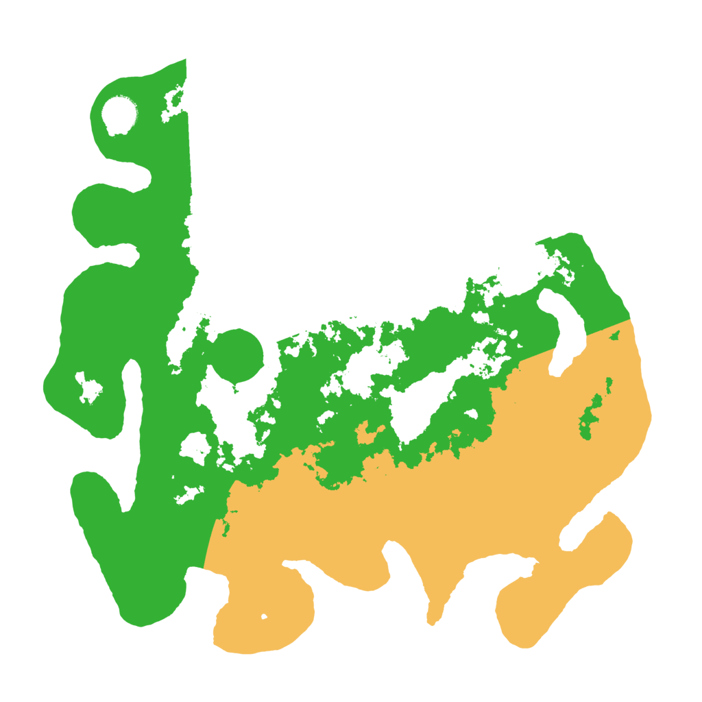 Biome Rust Map: Barren, Size: 3500, Seed: 2126755063