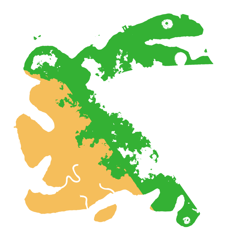 Biome Rust Map: Procedural Map, Size: 3500, Seed: 650065281