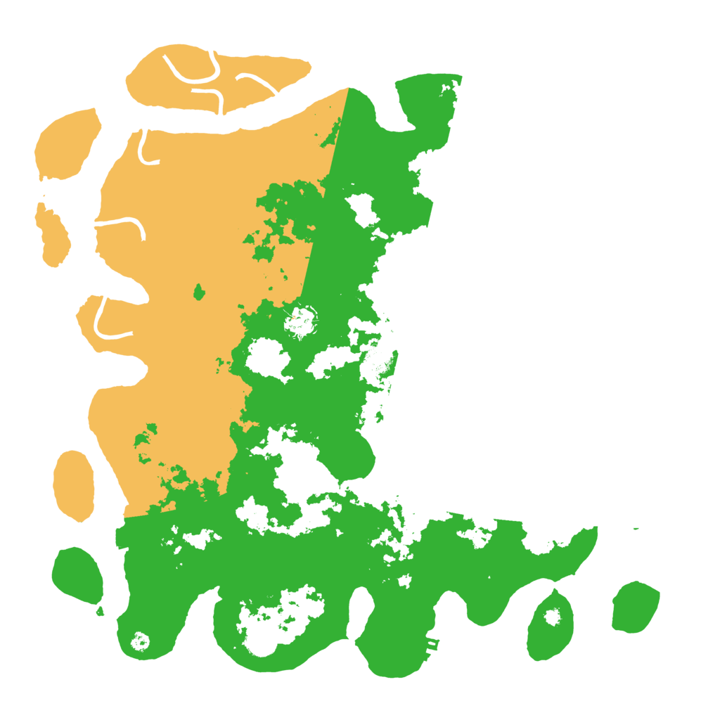Biome Rust Map: Procedural Map, Size: 4000, Seed: 50285827
