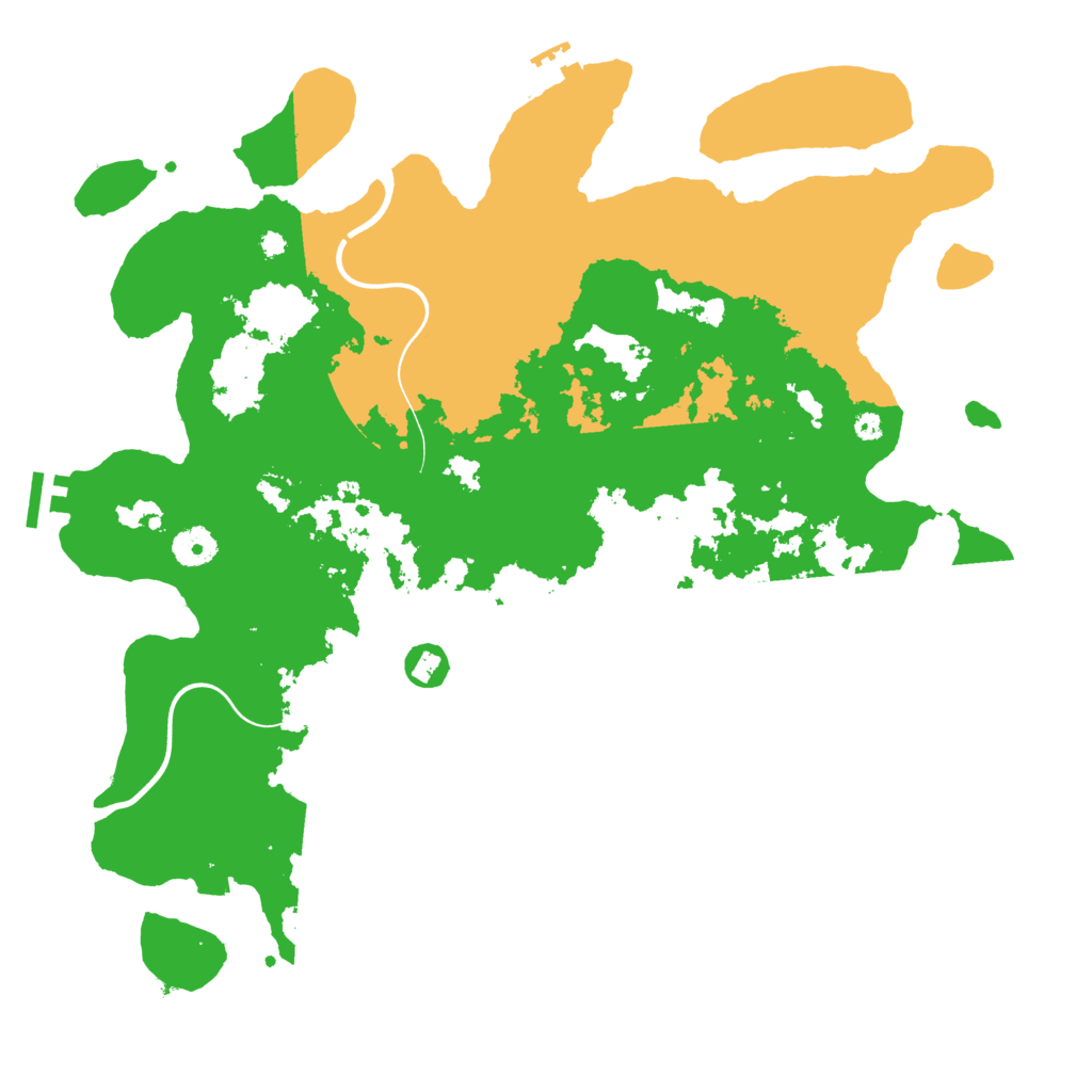 Biome Rust Map: Procedural Map, Size: 3950, Seed: 95683986