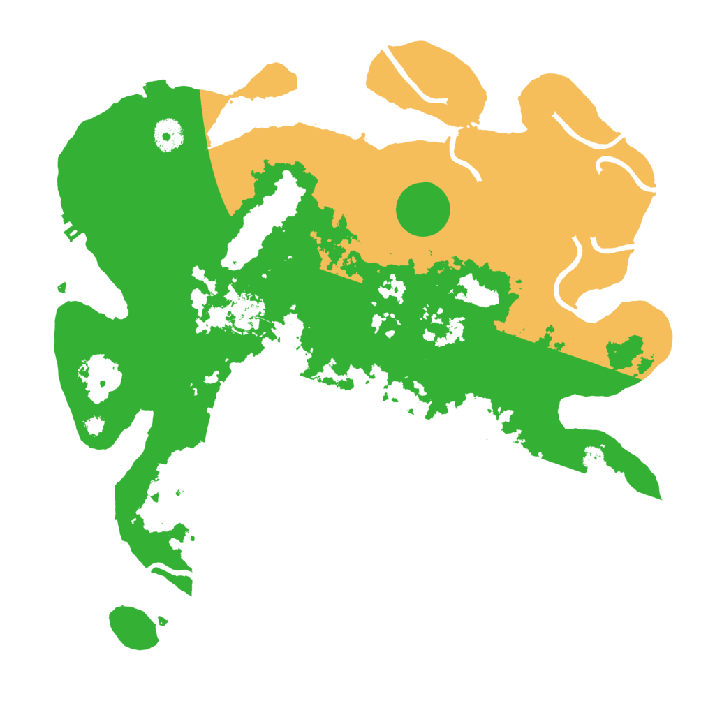 Biome Rust Map: Procedural Map, Size: 3500, Seed: 1781895683