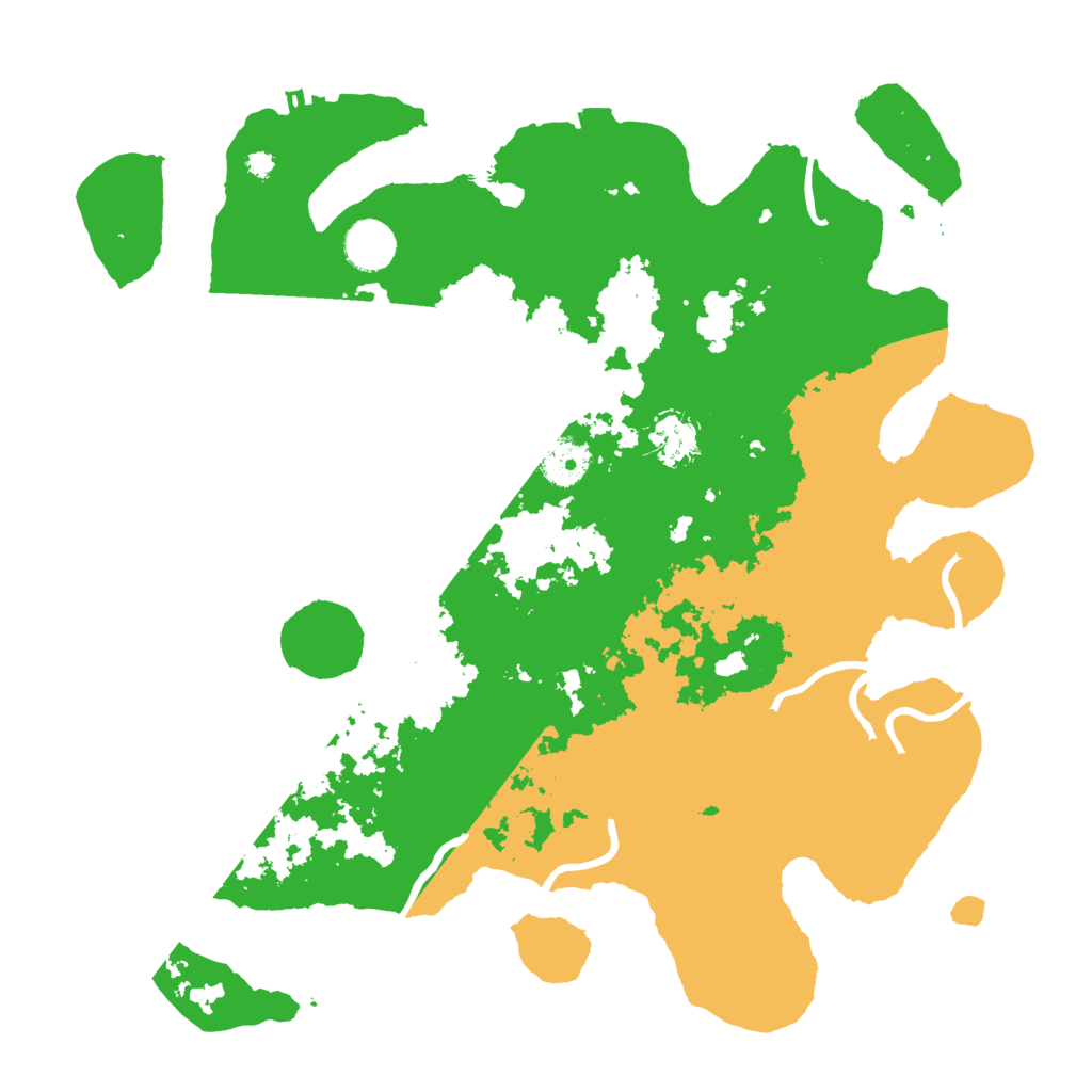 Biome Rust Map: Procedural Map, Size: 3750, Seed: 754698255