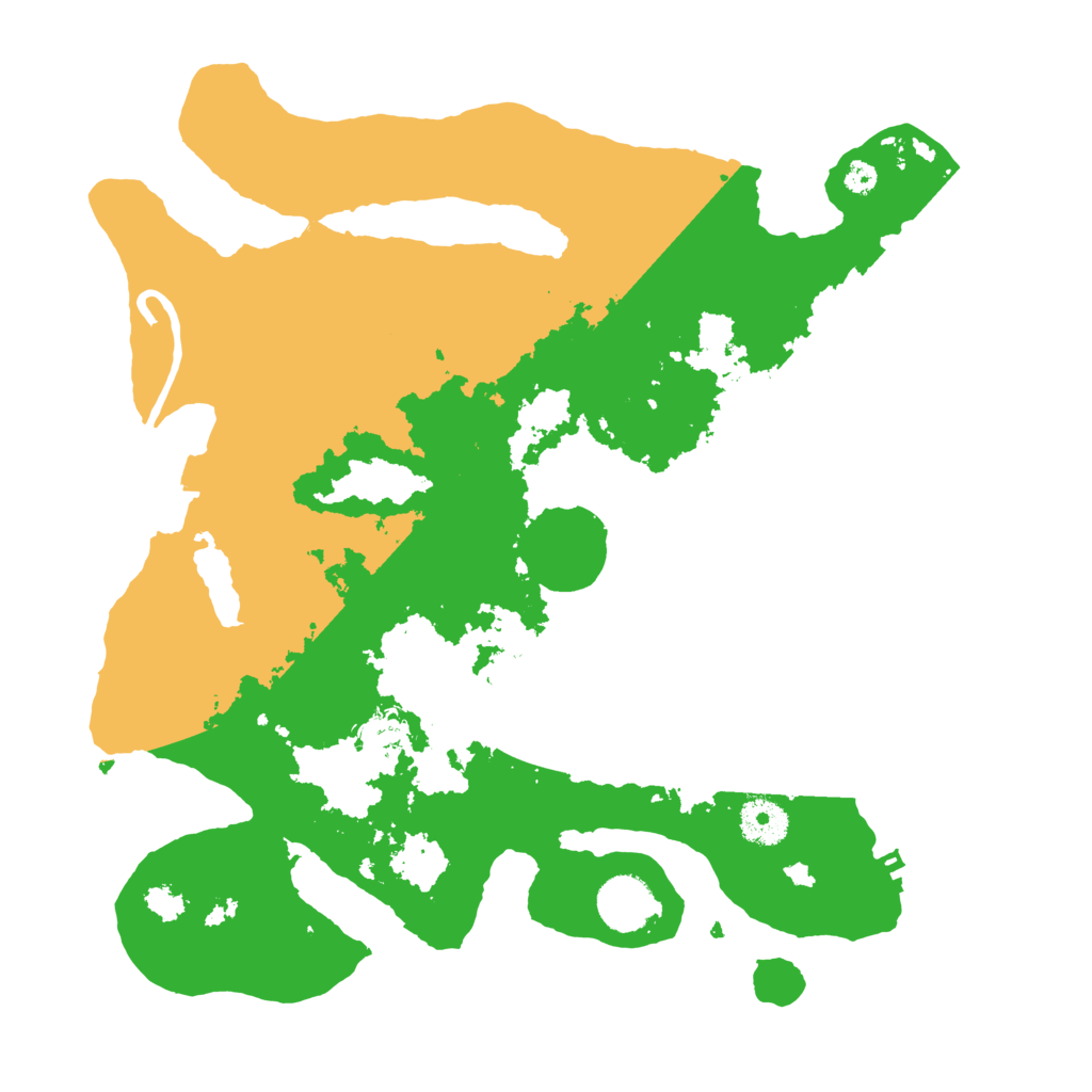 Biome Rust Map: Procedural Map, Size: 3500, Seed: 2074816879