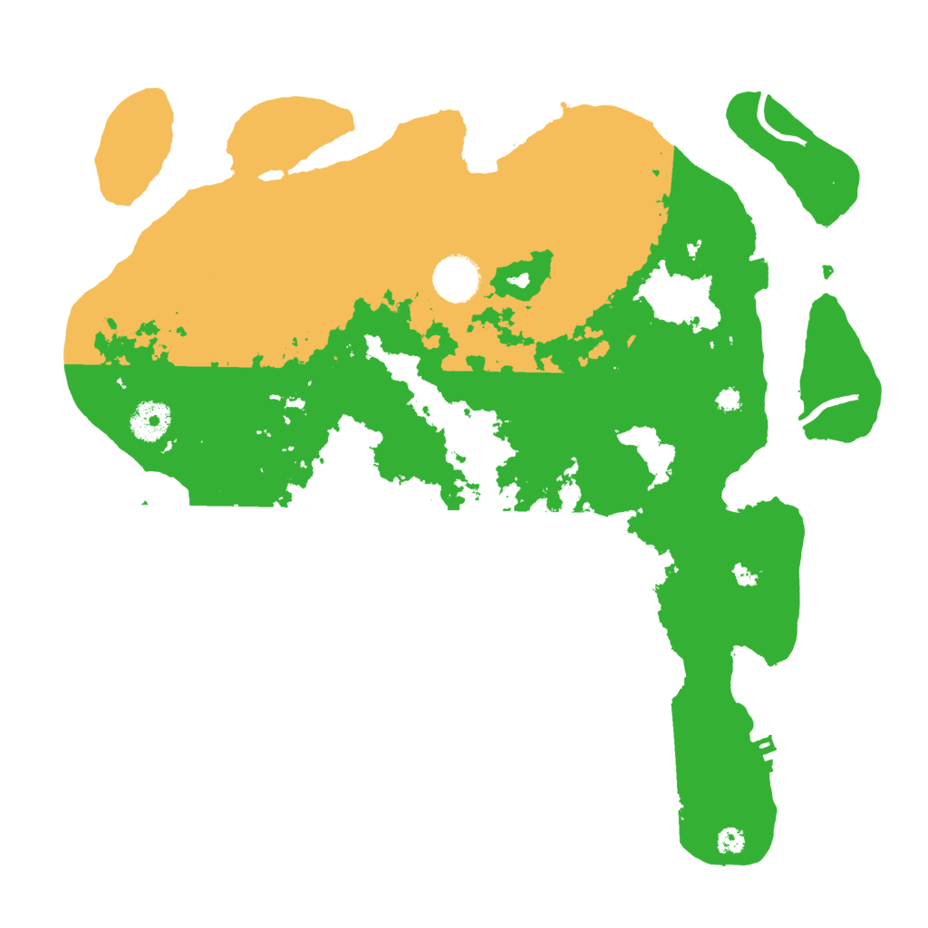 Biome Rust Map: Procedural Map, Size: 3500, Seed: 110416216